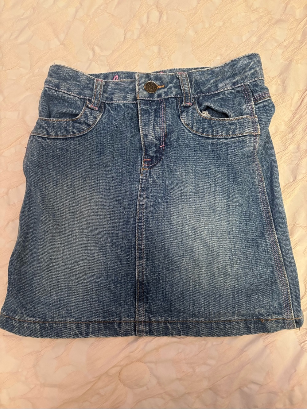Bum Equipment Blue Denim Mini Skirt